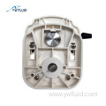 Peristaltic pump head with strong chemical resistance